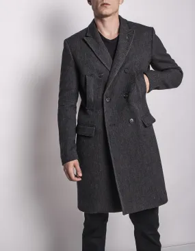 Manteau noir homme